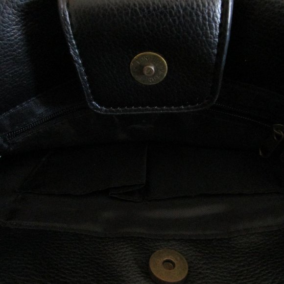 Longaberger Homestead Small Tote Brown & Tan Check Satchel - Picture 8 of 12